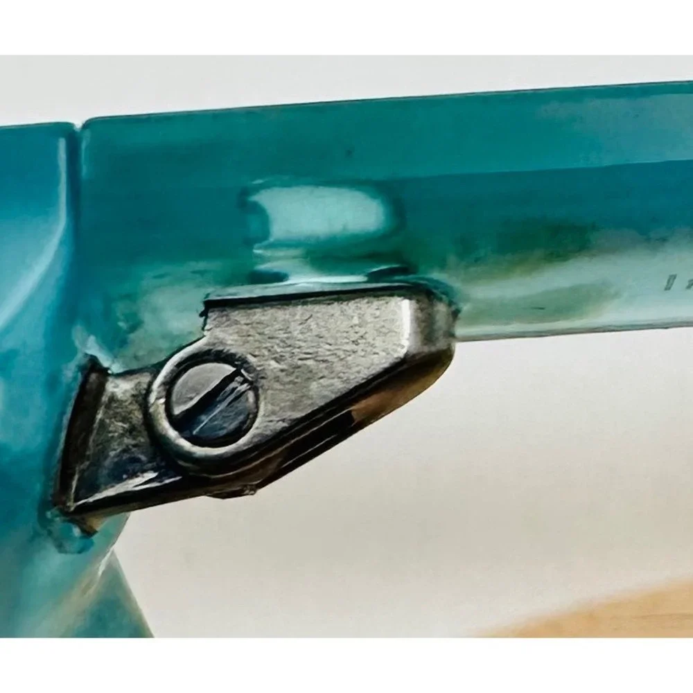 Prive Revaux Intuitive Blue Light Glasses Teal Floral Round Frame C62 52-20-140‎